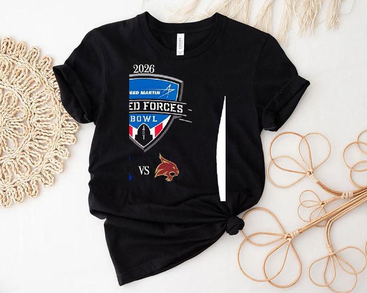 Rice Owls Vs Texas State Bobcats Lockheed Martin Armed Forces Bowl 2026 Shirt Rice Owls Vs Texas State Bobcats Lockheed Martin Armed Forces Bowl 2026 Shirt