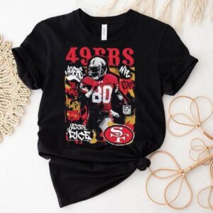 San Francisco 49ers Football Jerry Rice Graphic Shirt