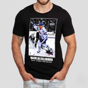 San Jose Sharks Macklin Celebrini Nhl Moments Legacy Shirt