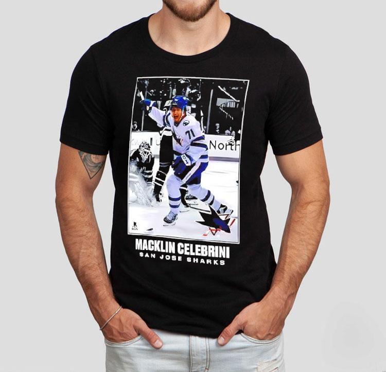 San Jose Sharks Macklin Celebrini Nhl Moments Legacy Shirt San Jose Sharks Macklin Celebrini Nhl Moments Legacy Shirt