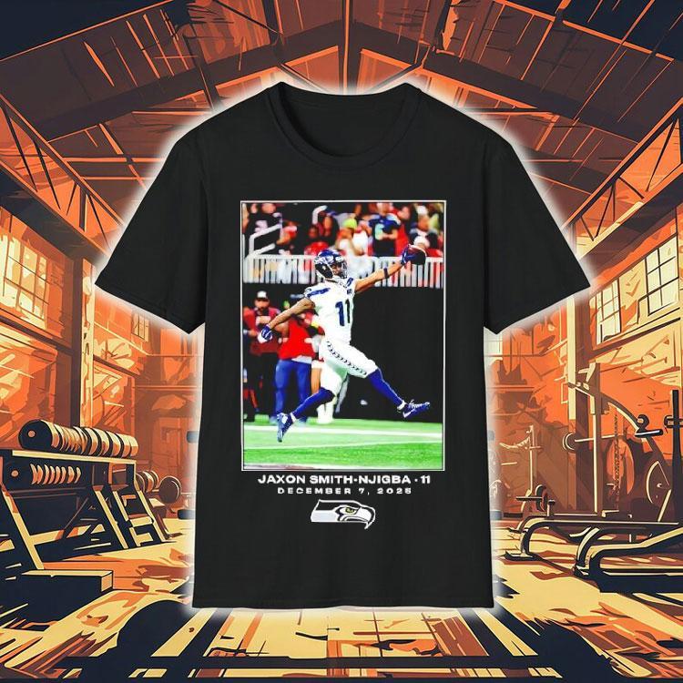 Seattle Seahawks Jaxon Smith-njigba December 7th 2025 Nfl Flash Features Shirt Seattle Seahawks Jaxon Smith-njigba December 7th 2025 Nfl Flash Features Shirt