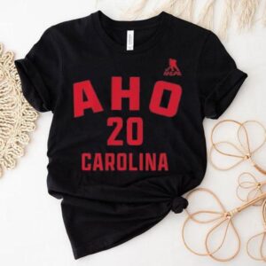 Sebastian Aho Carolina Name Number Shirt