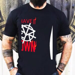 Shave It Down Blazing Text Shirt