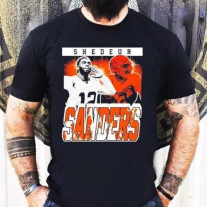 Shedeur Sanders Cleveland Browns Quarterback Graphic Shirt