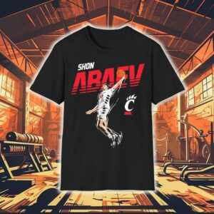 Shon Abaev Slam Dunk Cincinnati Bearcats Logo Shirt