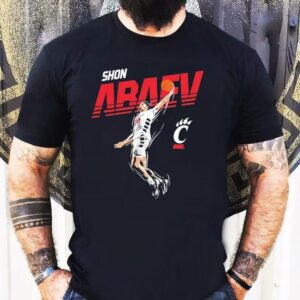 Shon Abaev Slam Dunk Cincinnati Bearcats Shirt