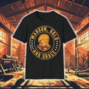 Sister Jean Loyola Chicago Ramblers Maroon, Gold And Grace Shirt