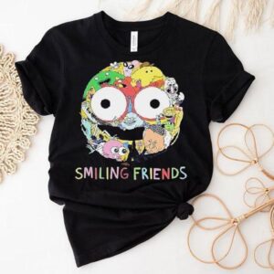 Smiling Friends Smiley Collage Shirt