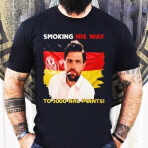 Smoking His Way To 1000 Hockey Points Shirt