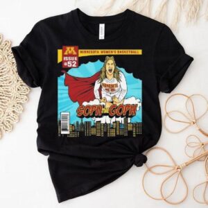 Sophie Hart Minnesota Golden Gophers Soph The Goph Superman Shirt