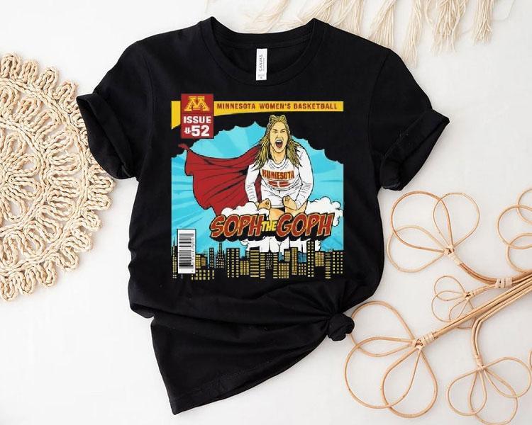 Sophie Hart Minnesota Golden Gophers Soph The Goph Superman Shirt Sophie Hart Minnesota Golden Gophers Soph The Goph Superman Shirt
