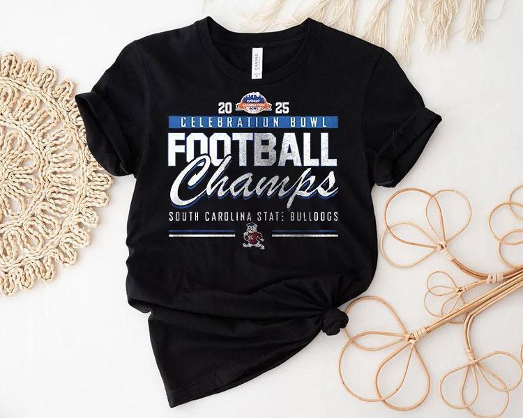 South Carolina State Bulldogs Celebration Bowl Champions Logo Shirt South Carolina State Bulldogs Celebration Bowl Champions Logo Shirt