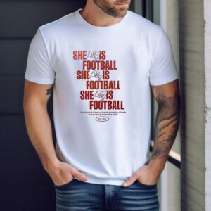 Tampa Bay Buccaneers She Is Football Text Shirt