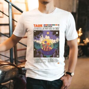 Tauk Somewhere Between Here And There Tour Tshirt