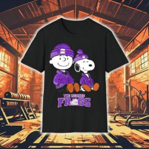 Tcu Horned Frogs X Snoopy And Charlie Brown Shirt