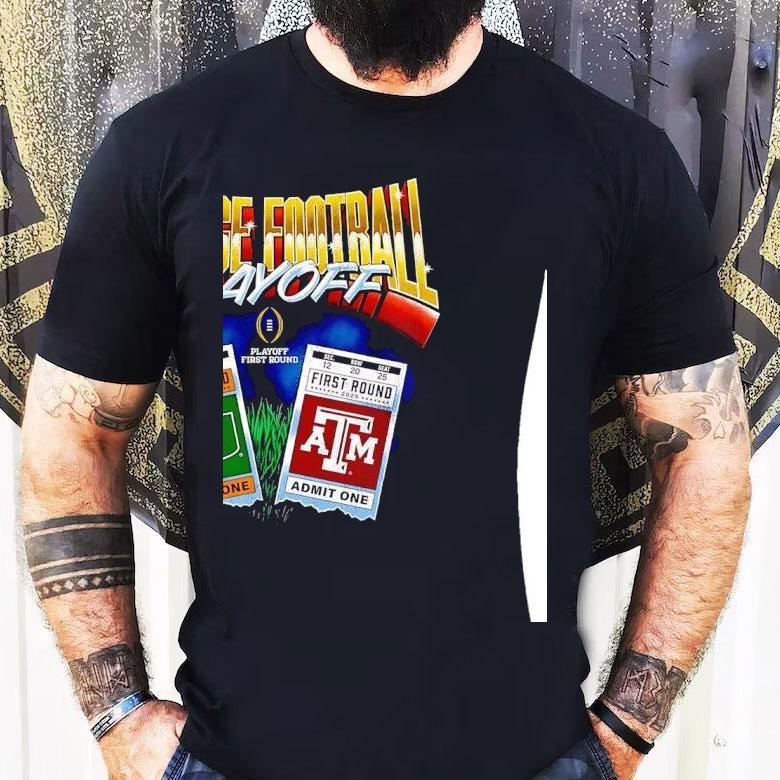 Texas Am Aggies Vs Miami Hurricanes Cfp College Football Playoff First Round 2025 Shirt Texas Am Aggies Vs Miami Hurricanes Cfp College Football Playoff First Round 2025 Shirt