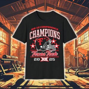 Texas Tech Red Raiders 2025 Big 12 Conference Champions Shirt