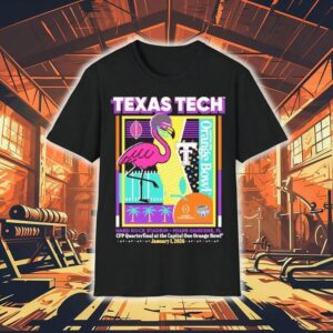 Texas Tech Red Raiders 2025 Cfp Orange Bowl Postseason Shirt