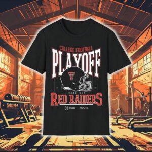 Texas Tech Red Raiders College Football Playoff Helmet 2025 Shirt