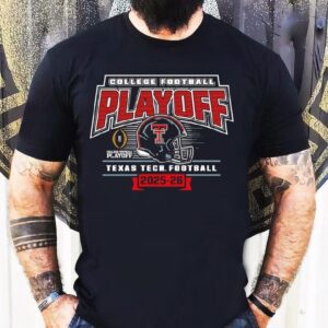 Texas Tech Red Raiders Helmet College Football Playoff 2025 2026 Shirt