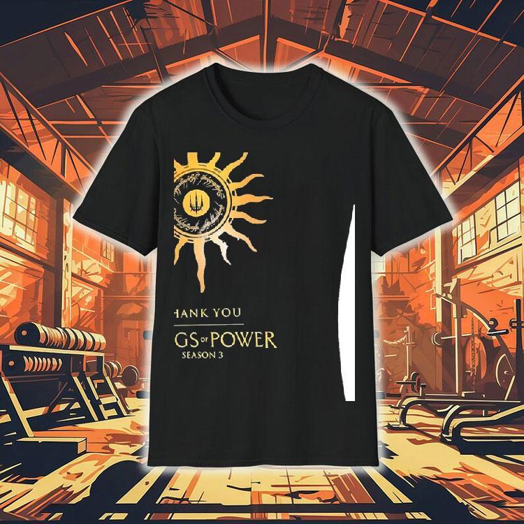 Thank You The Rings Of Power Season 3 Shirt Thank You The Rings Of Power Season 3 Shirt