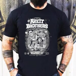 The Avett Brothers Sep Newport Ky Megacorp Pavilion Tshirt