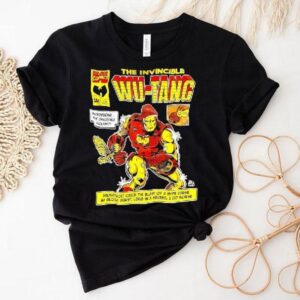 The Invincible Wu-tang Ghostface Killah Iron Man Collab Shirt