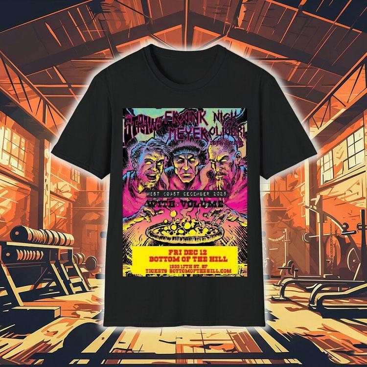 The Strains Frank Meyer Nick Oliveri’s Death Acoustic West Coast December 2025 With Volume Shirt The Strains Frank Meyer Nick Oliveri’s Death Acoustic West Coast December 2025 With Volume Shirt