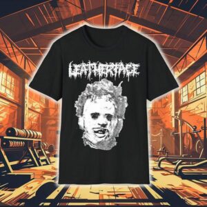 The Texas Chainsaw Massacre Metal Face Shirt