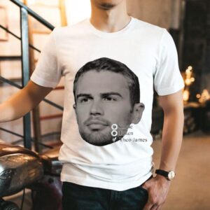 Theo James Single Taken Face Head Shirt 1 Theo James Single Taken Face Head Tshirt