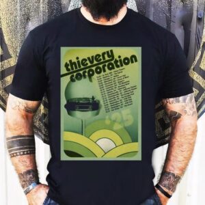 Thievery Corporation December 2025 Shows Shirt
