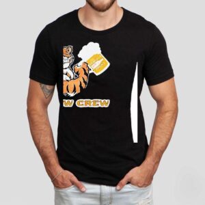 Tiger Drink Beer Brew Crew Shirt