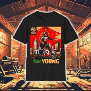 Trae Young Peachtree Skyline Player Shirt