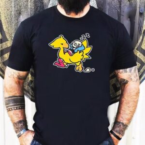 Undertale X Square Enix Sans And Chocobo Shirt