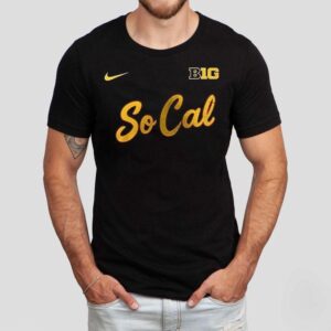 Usc Trojans So Cal Black Out Logo Shirt