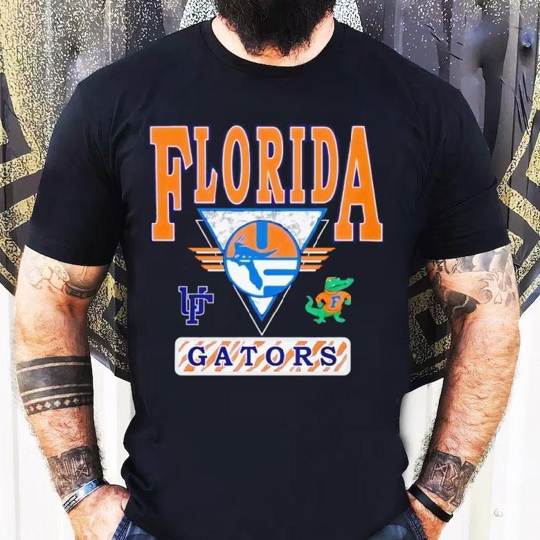 Vintage Florida Gators Retro Triangle Logo Shirt Vintage Florida Gators Retro Triangle Logo Shirt