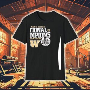 Washington Huskies National Champs 2025 Men’s Soccer Shirt