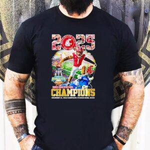 Washington State Cougars Famous Idaho Potato Bowl Champions Tshirt