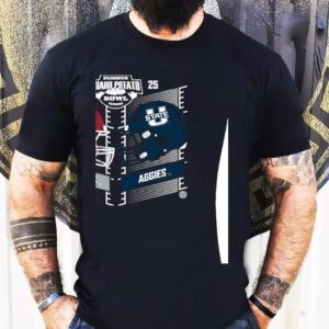Washington State Cougars Vs Utah State Aggies Football Famous Idaho Potato Bowl 2025 Shirt