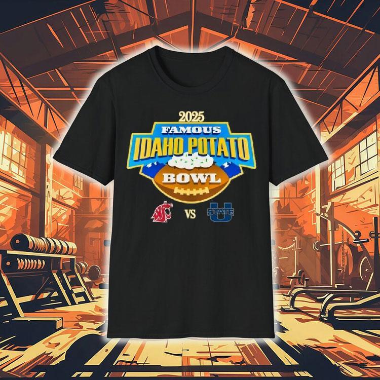 Washington State Vs. Utah State Famous Idaho Potato Bowl Albertsons Stadium Boise, Idaho Dec 22nd 2025 Shirt Washington State Vs. Utah State Famous Idaho Potato Bowl Albertsons Stadium Boise, Idaho Dec 22nd 2025 Shirt