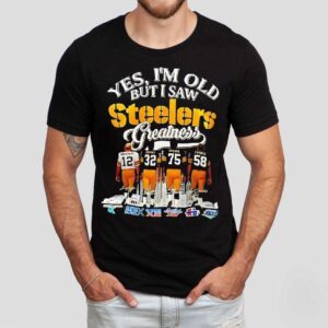Yes I’m Old But I Saw Slers Greatness Super Bow Graphic Shirt