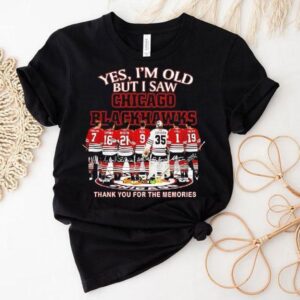 Yes Im Old But I Saw Chicago Blackhawks Stan Mikita Signatures Thank You For The Memories Shirt