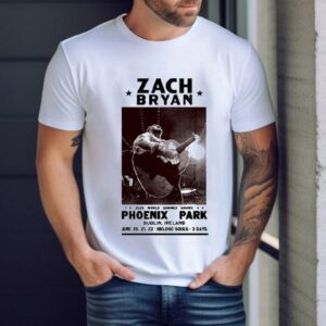 Zach Bryan June Phoenix Park Dublin Ireland Concer Tshirt
