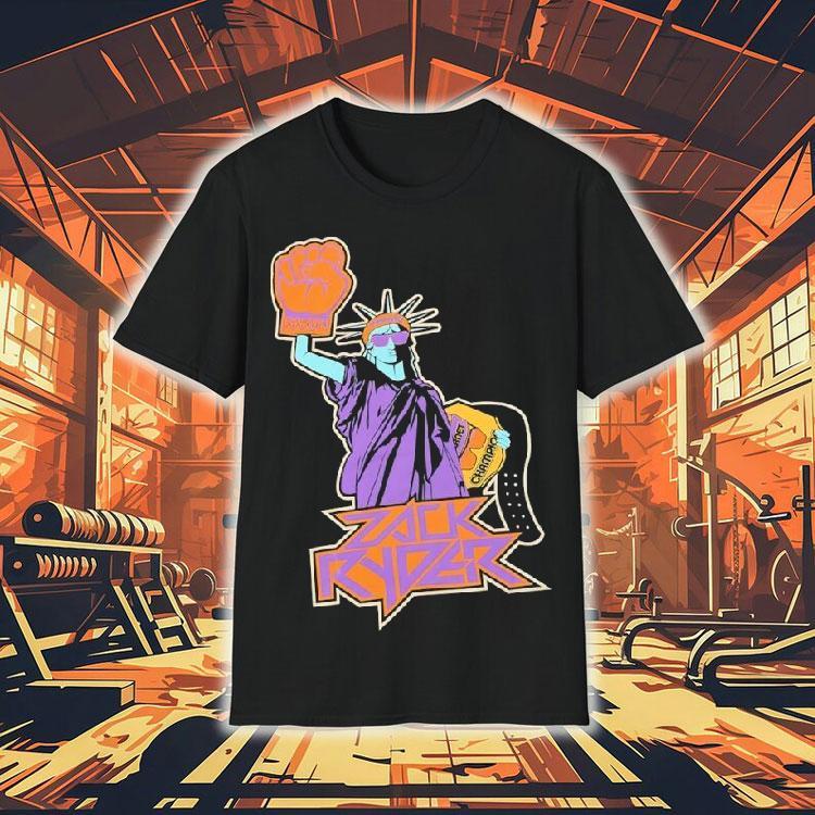 Zack Ryder Champion Style Statue Of Liberty Shirt Zack Ryder Champion Style Statue Of Liberty Shirt