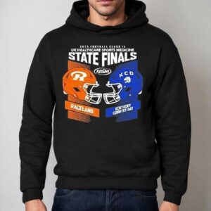 Football Class A Khsaa Uk Healthcare Sports Medicine State Finals Raceland Vs Kentucky Country Day Helmets Hoodie