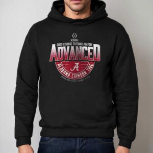 Alabama Crimson Tide College Football Playoff Advanced Logo Hoodie