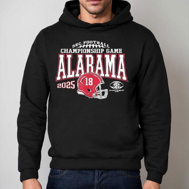 Alabama Crimson Tide Sec Football Championship Game 2025 Shirt Alabama Crimson Tide Sec Football Championship Game 2025 Shirt