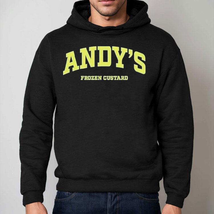 Andy’s Frozen Custard Block Letters Shirt Andy’s Frozen Custard Block Letters Shirt