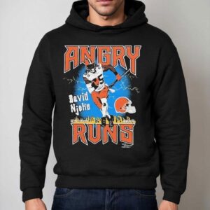 Angry Runs David Njoku Cleveland Browns Good Morning Football Nfl Hoodie
