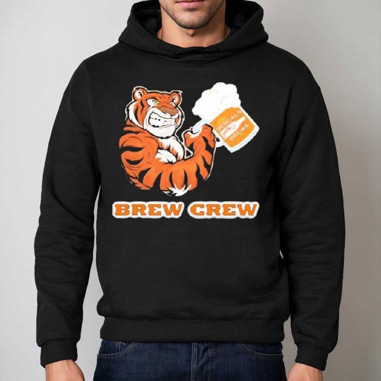 Bengals Brews Tiger Beer And Brew Crew Shirt Bengals Brews Tiger Beer And Brew Crew Shirt